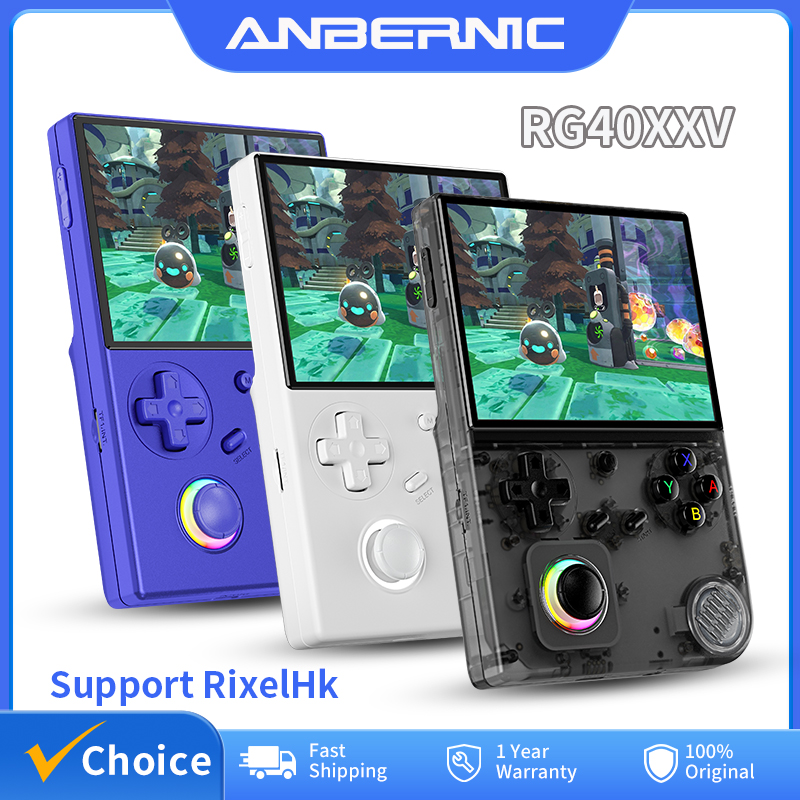 Gaming Console R36 - ANBERNIC RG40XXV Retro Handheld Game Console