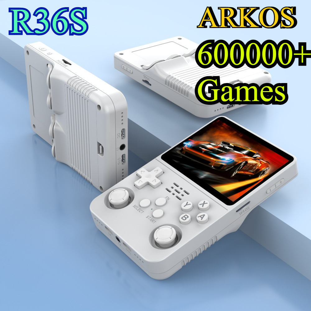 Gaming Console R36 - BOYHOM 256G Open Source R36S Retro