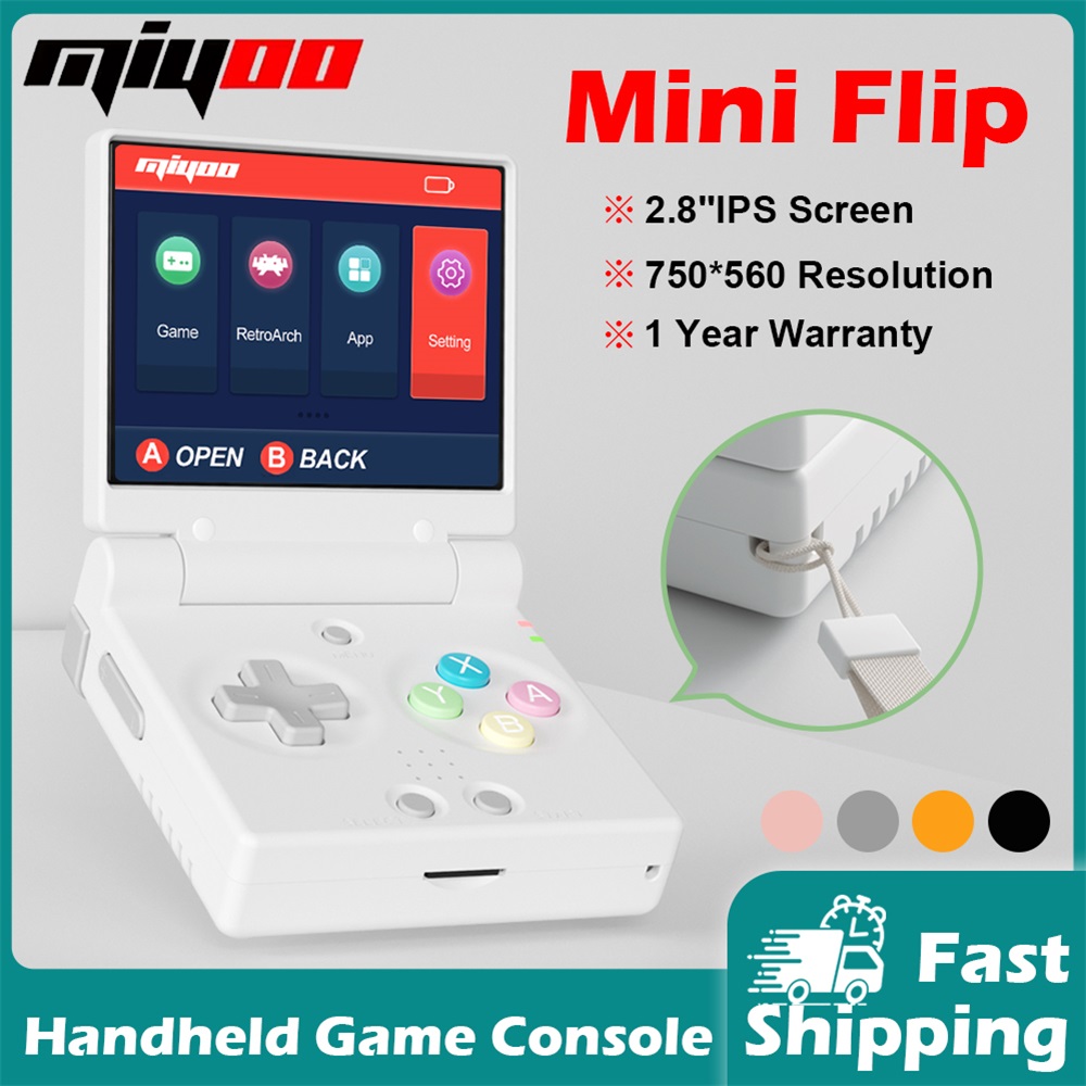 Gaming Console Under 5000 - MIYOO Mini Flip Handheld Game Console