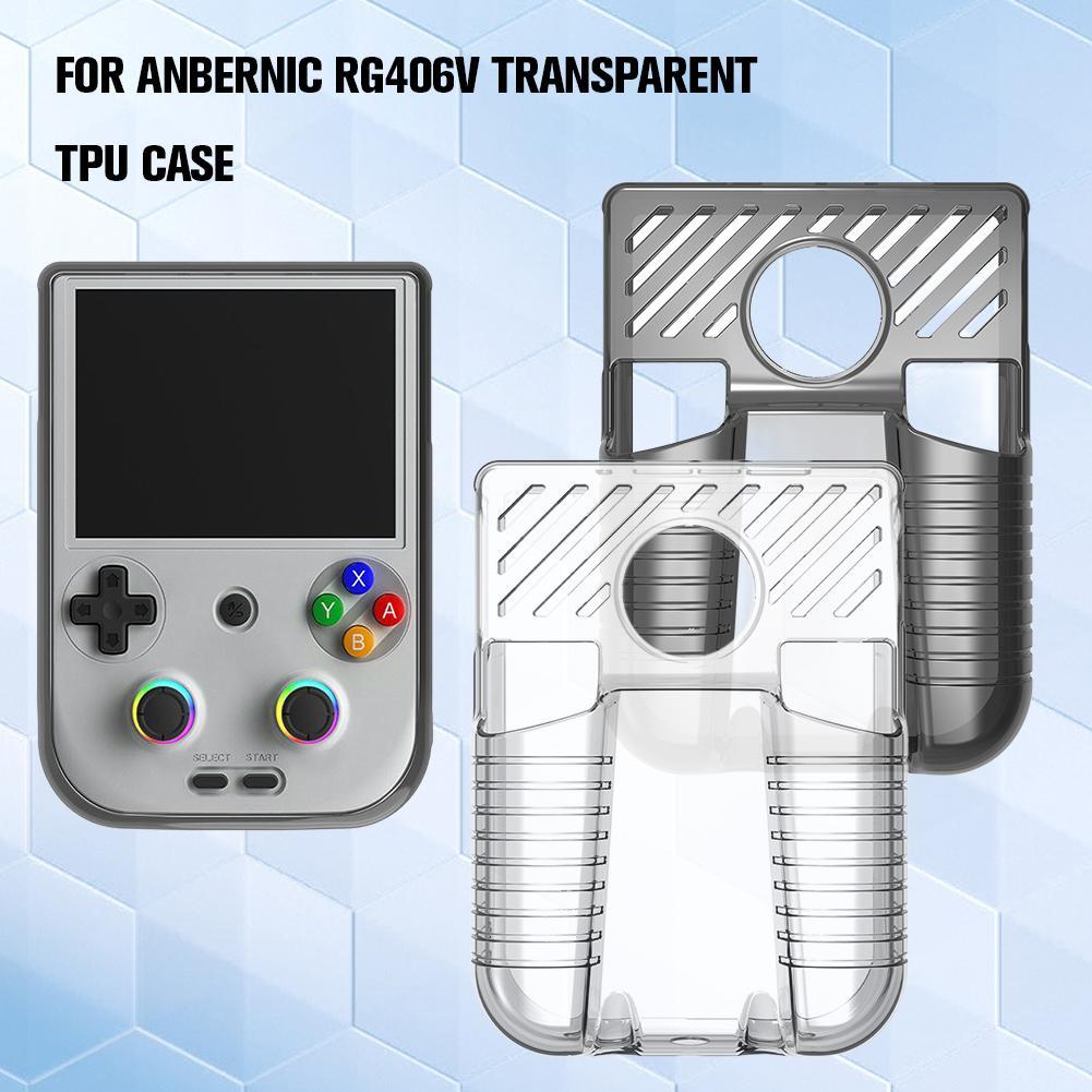 Gaming Console Anbernic - 1PC Transparent TPU Protective Case For