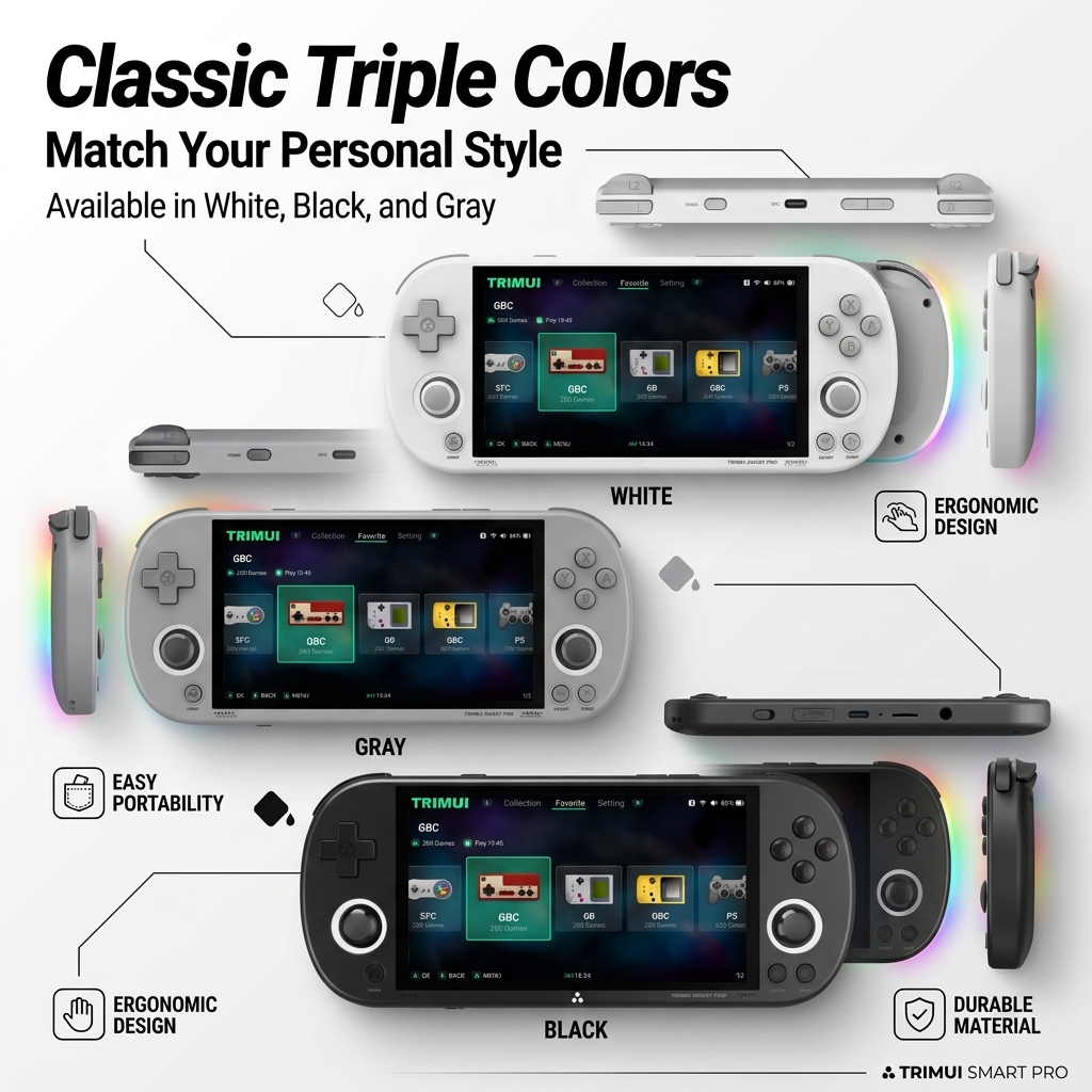 Gaming Console Under 5000 - High Performance Trimui Smart Pro Handheld