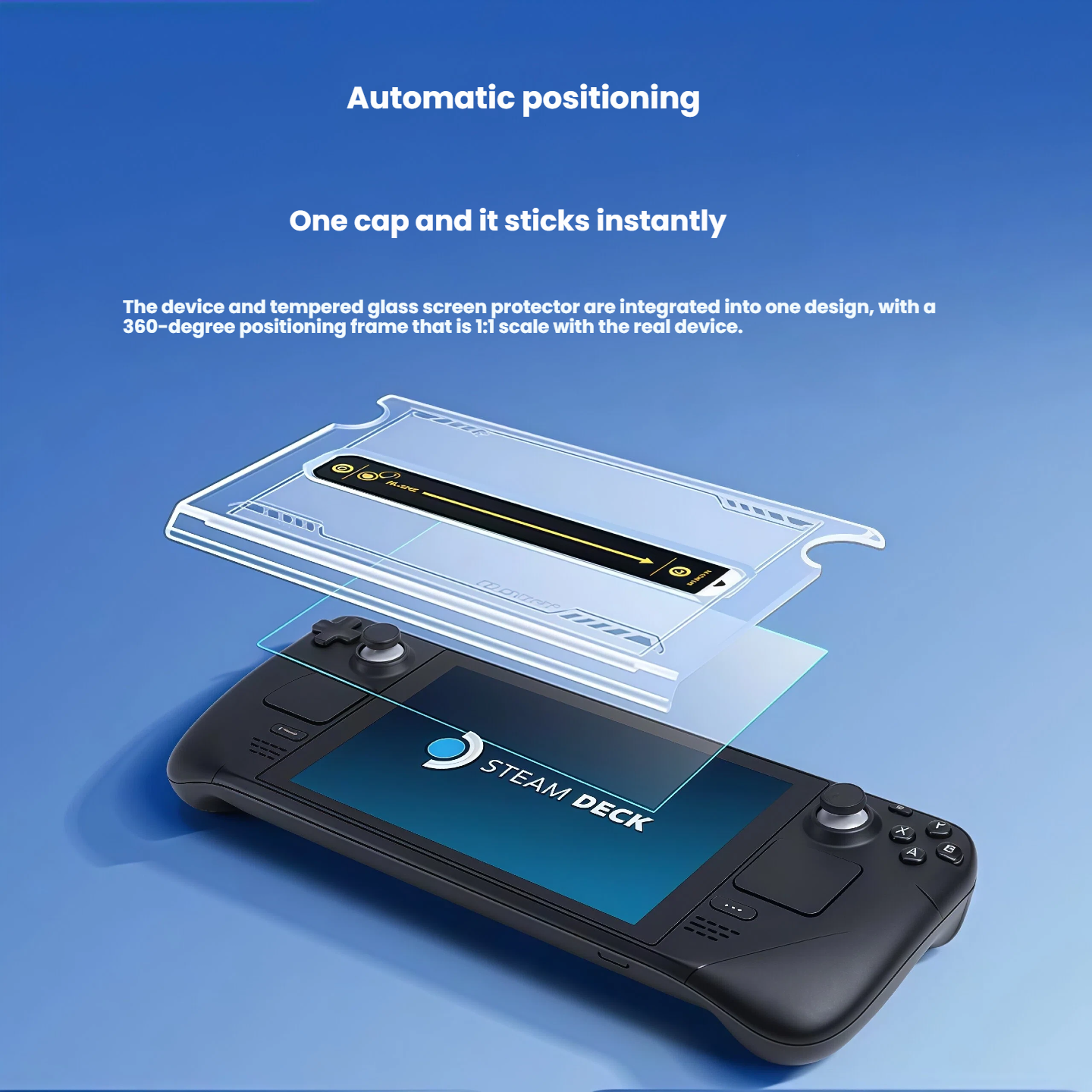 HD Tempered Glass Screen Prote - Console Gaming Steam avaliação e preço