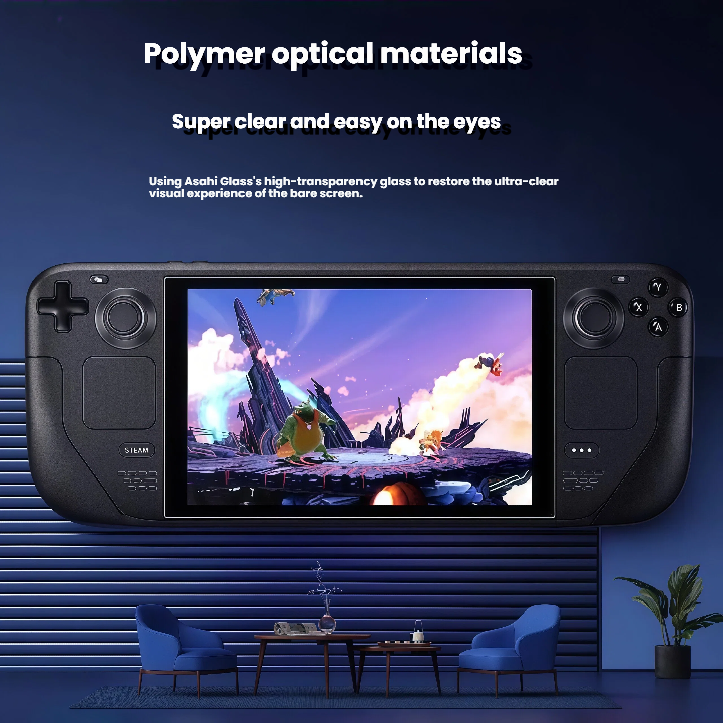 HD Tempered Glass Screen Prote - Console Gaming Steam avaliação e preço