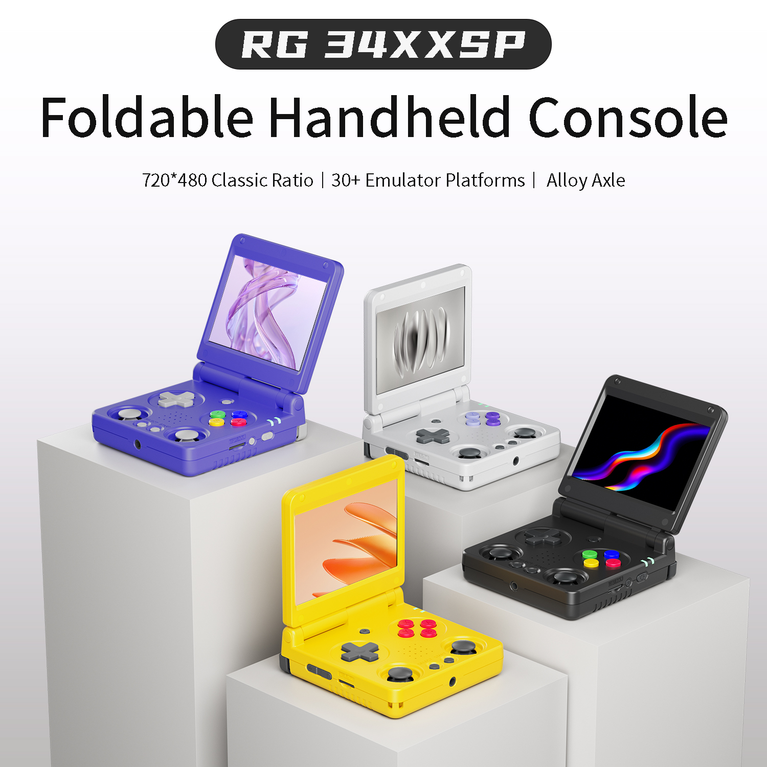 Anbernic RG34XXSP RG35XXSP Fli - Gaming Console Anbernic avaliação e preço
