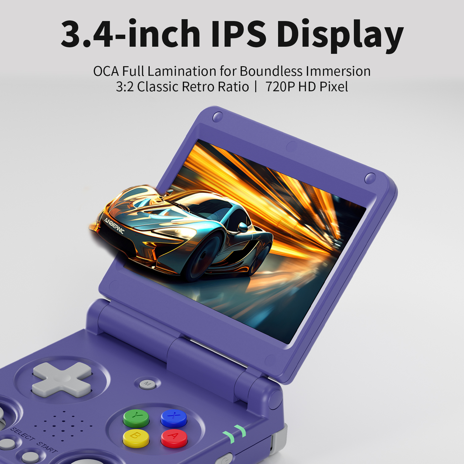 Anbernic RG34XXSP RG35XXSP Fli - Gaming Console Anbernic avaliação e preço