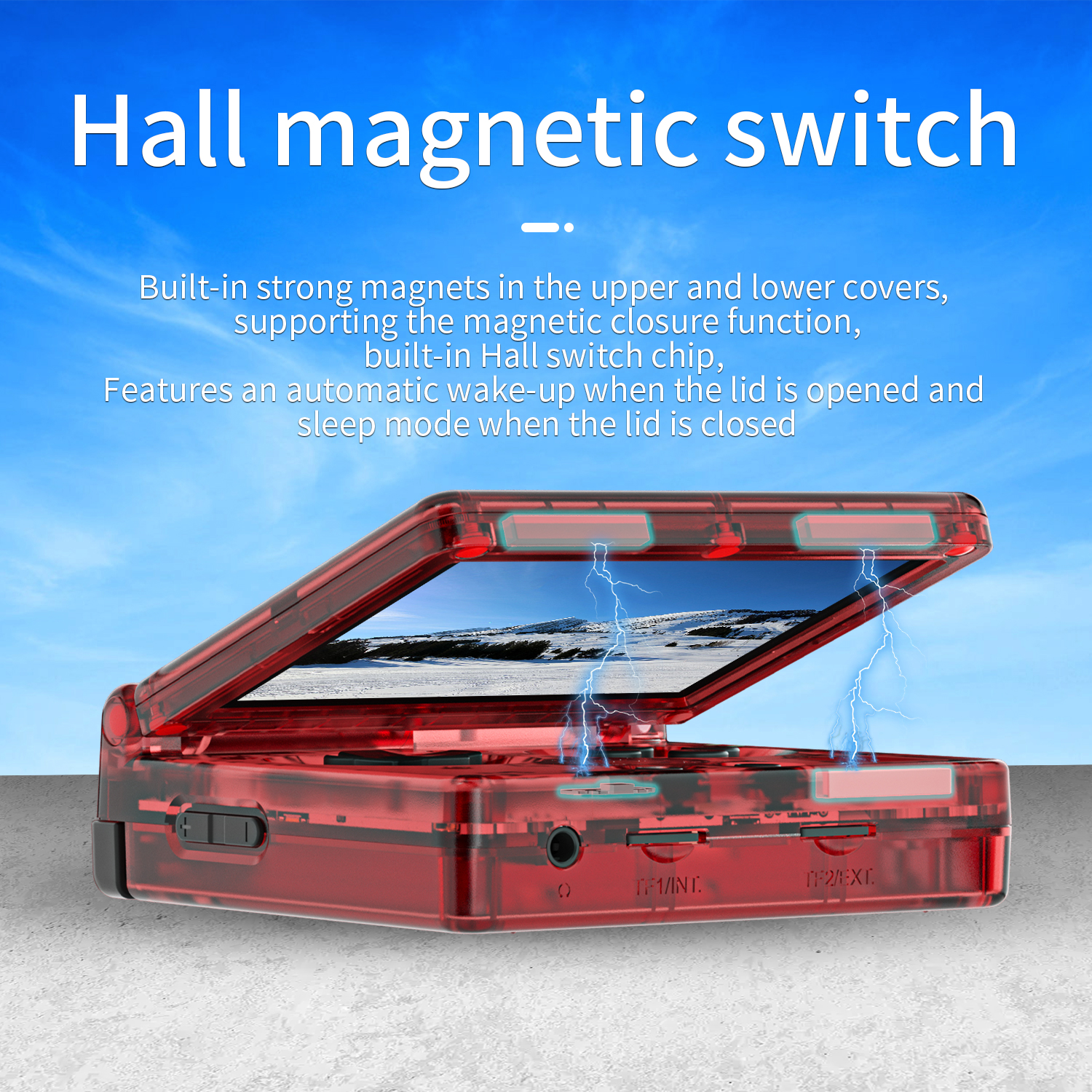 ANBERNIC NEW RG35XXSP Flip Han - Gaming Console Anbernic avaliação e preço
