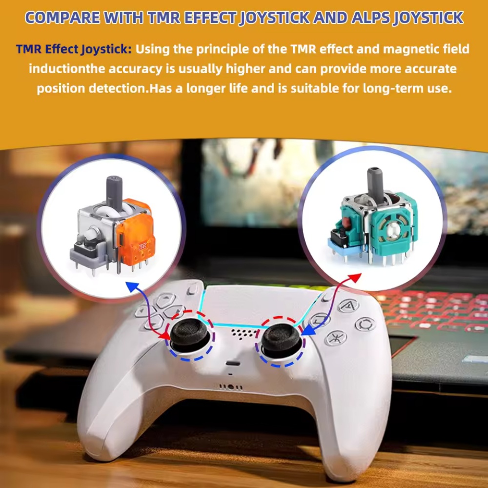 2-10Pcs Replacement TMR Effect - Gaming Console In Tv avaliação e preço