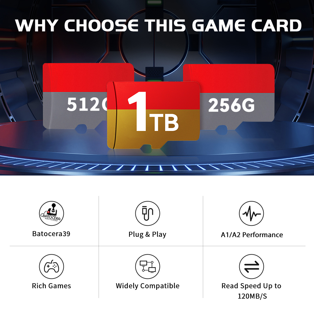 1TB Latest Batocera 39 OS TF G - Console Gaming Steam avaliação e preço