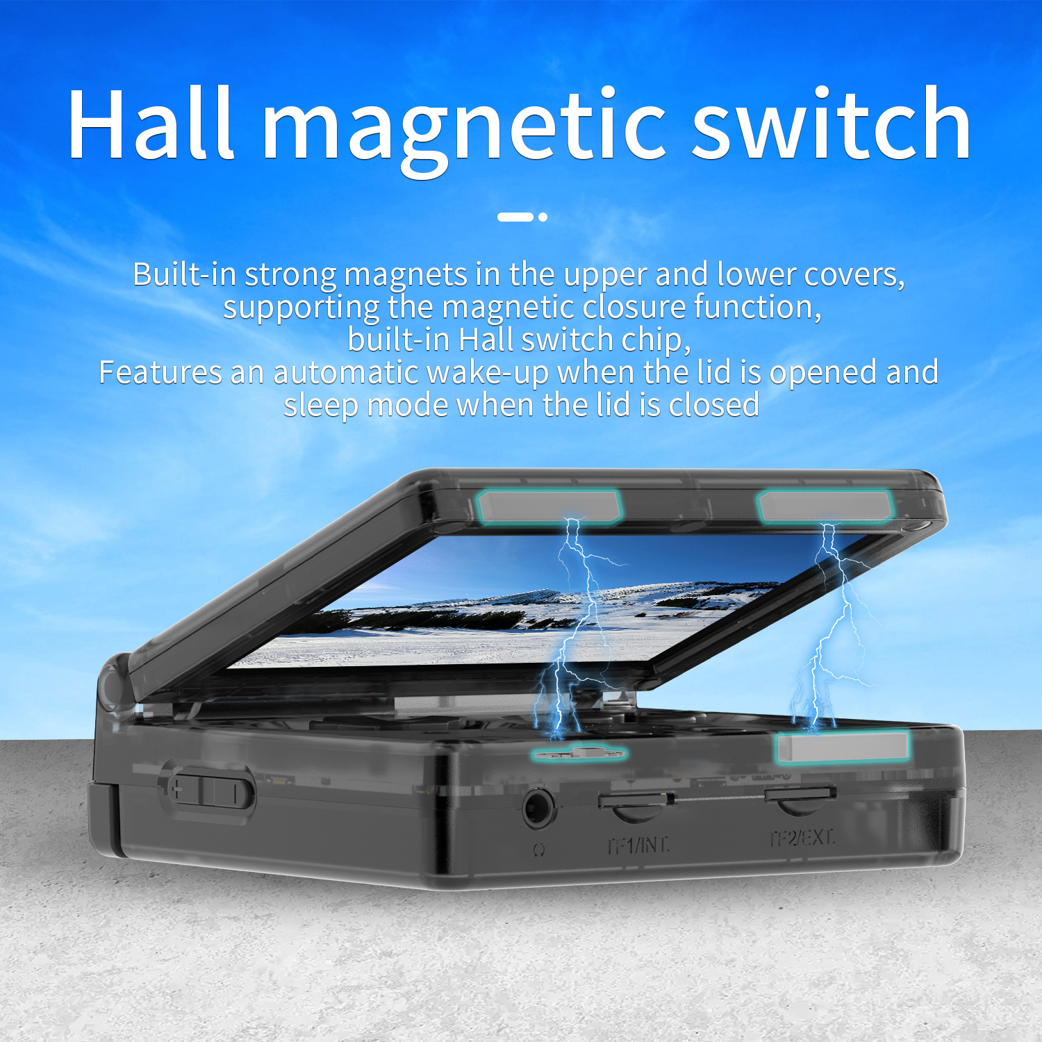 ANBERNIC RG35XXSP Portable Fli - Gaming Console Under 5000 avaliação e preço