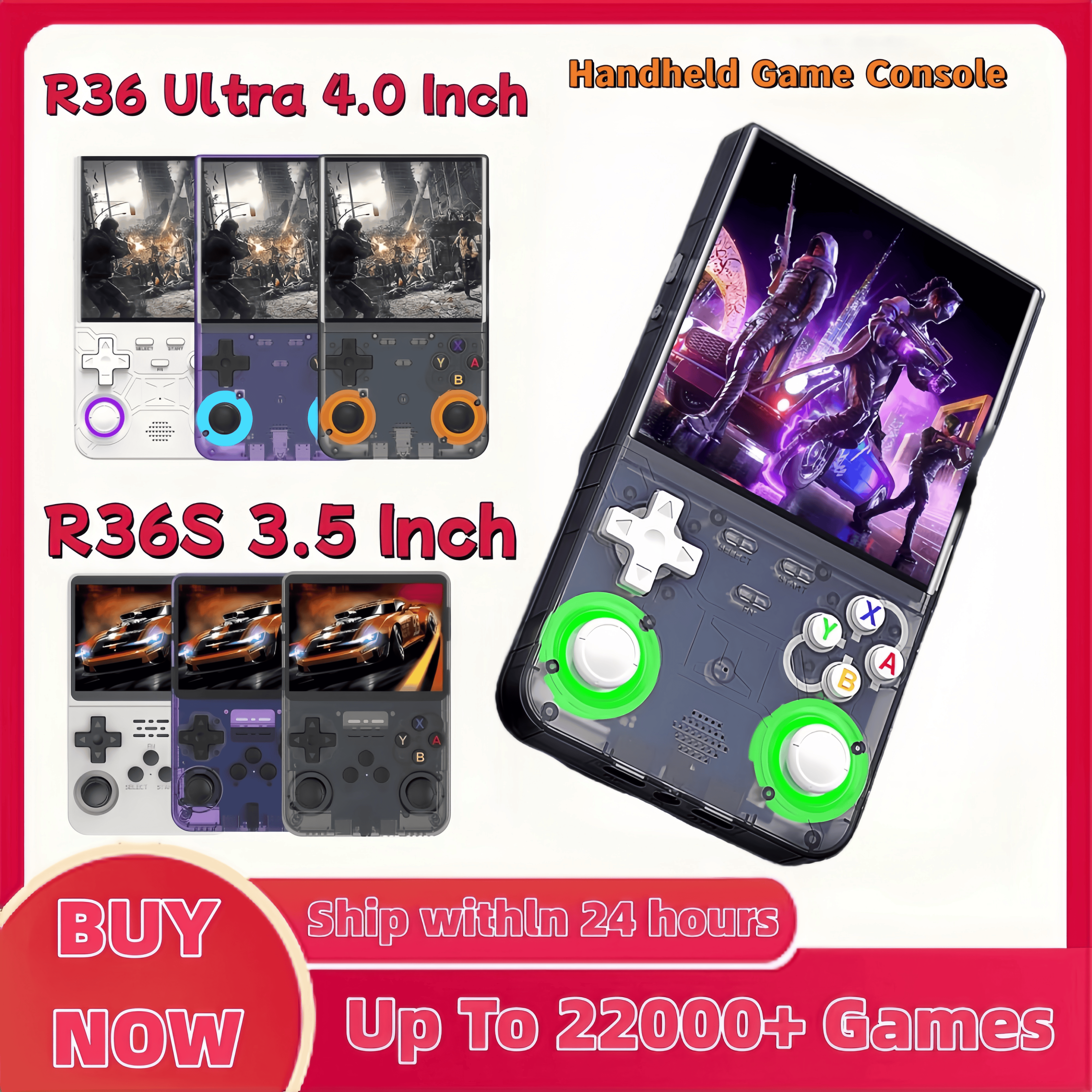 R36S Retro R36 Ultra Handheld  - Gaming Console R36 avaliação e preço