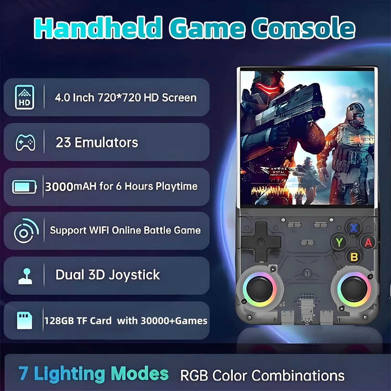 R36S Retro R36 Ultra Handheld  - Gaming Console R36 avaliação e preço