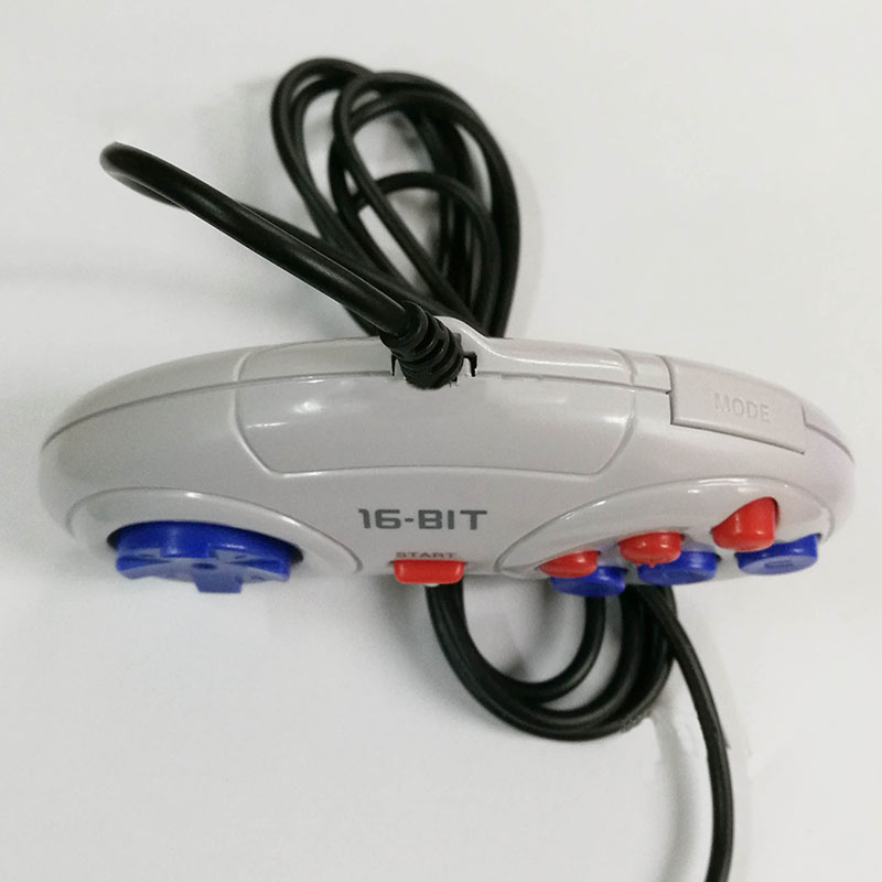 1PC 16Bit 9-Pin Mini Handheld  - Gaming Console Genesis avaliação e preço