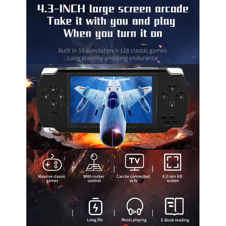 Handheld Portable Retro Video  - Gaming Console 6 Year Old avaliação e preço