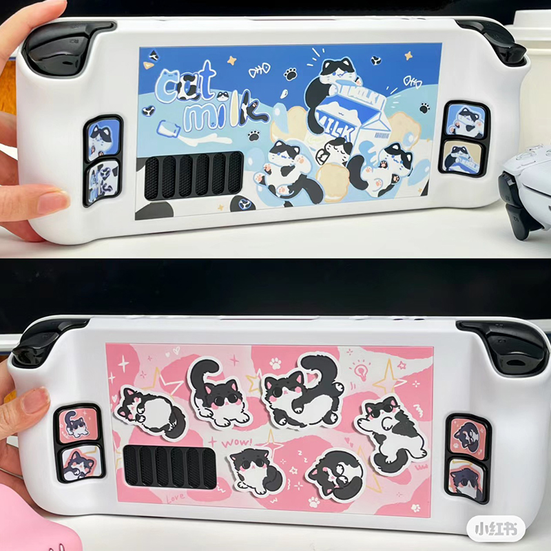 Cartoon Milk Cat Protective Ca - Console Gaming Steam avaliação e preço