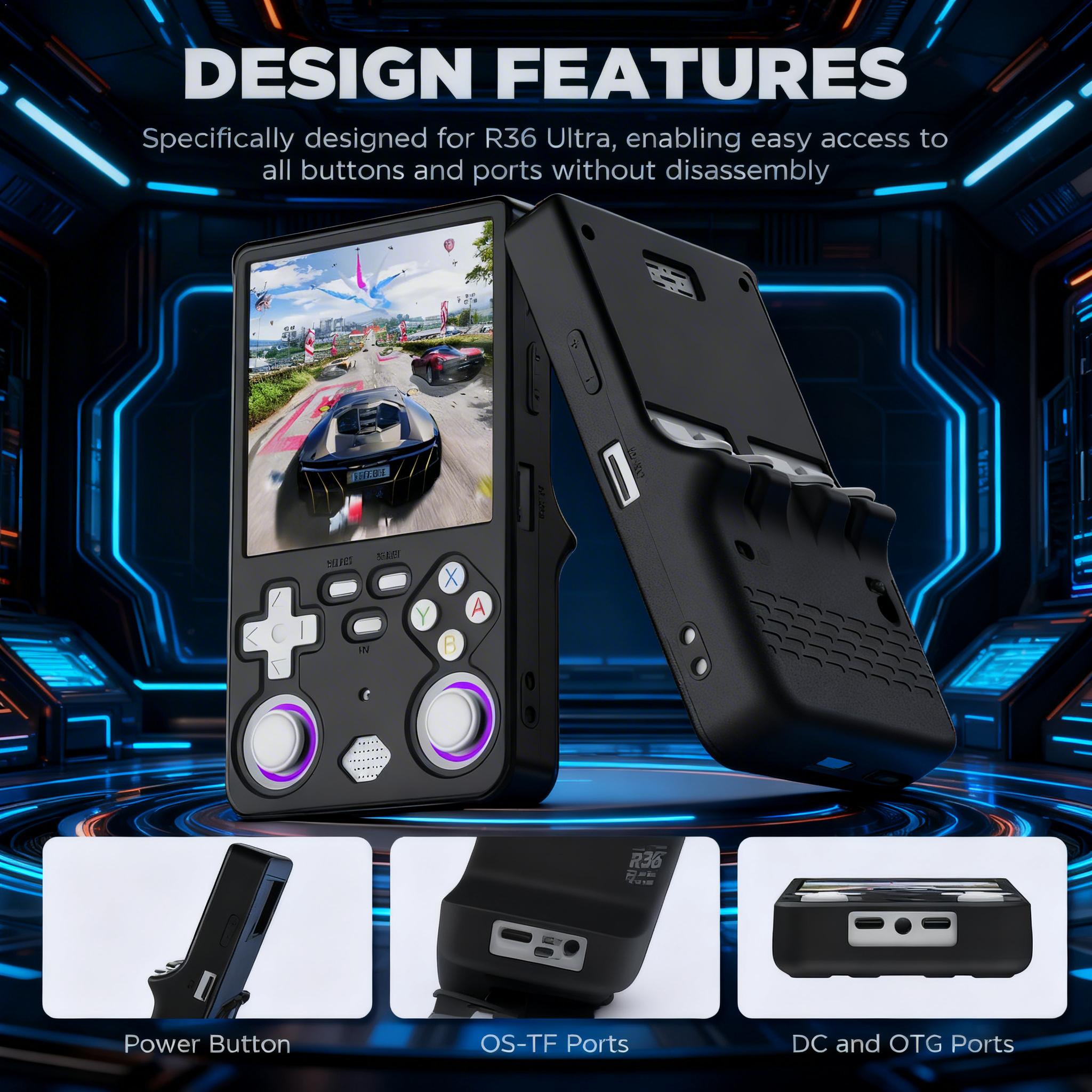 For R36 Ultra Silicone Protect - Gaming Console R36 avaliação e preço