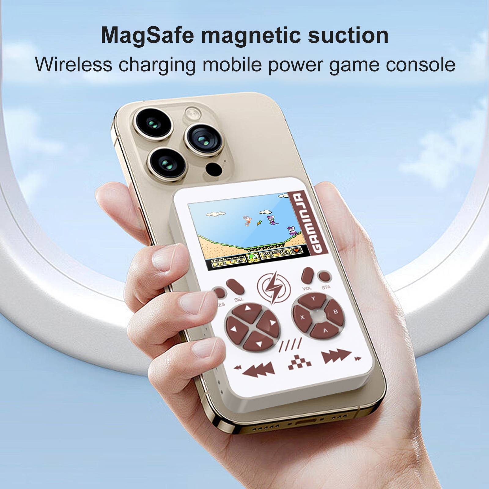 GAMINJA PB05 Mini Handheld Gam - Gaming Console Under 5000 avaliação e preço