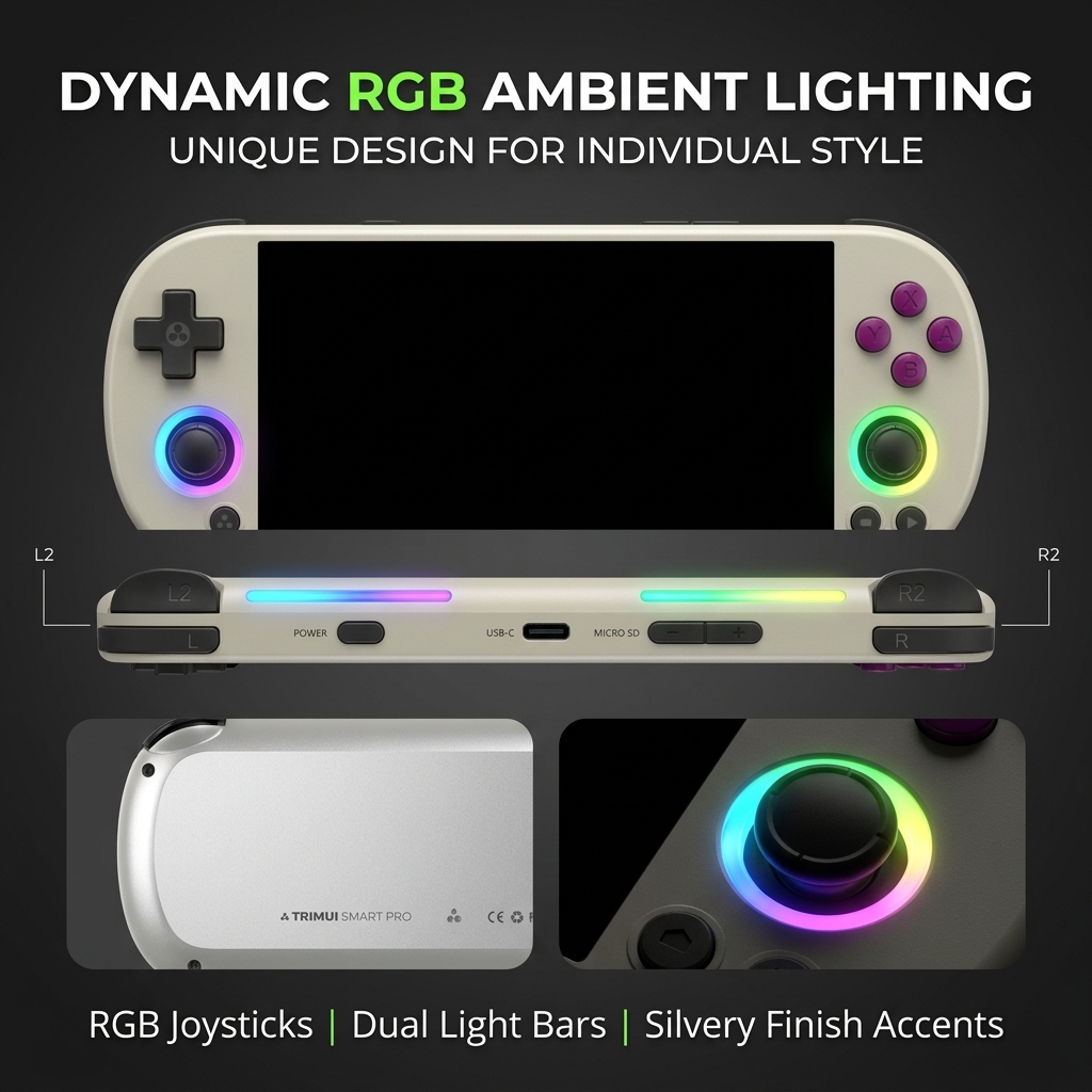 Trimui Smart Pro Retro Gaming  - Gaming Console Under 5000 avaliação e preço