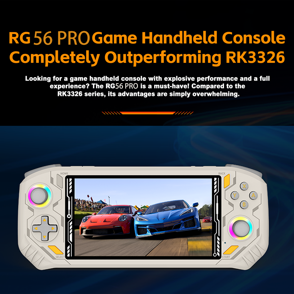 RG56 Pro Retro Handheld Game C - Gaming Console Under 5000 avaliação e preço