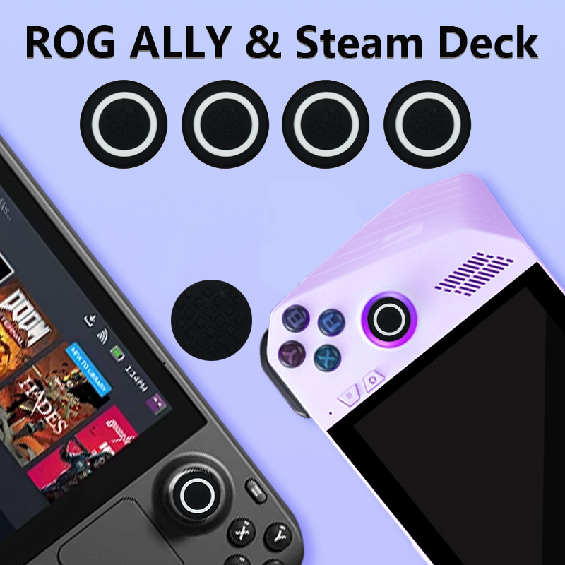 4pcs Silicone Joystick Thumb G - Console Gaming Steam avaliação e preço