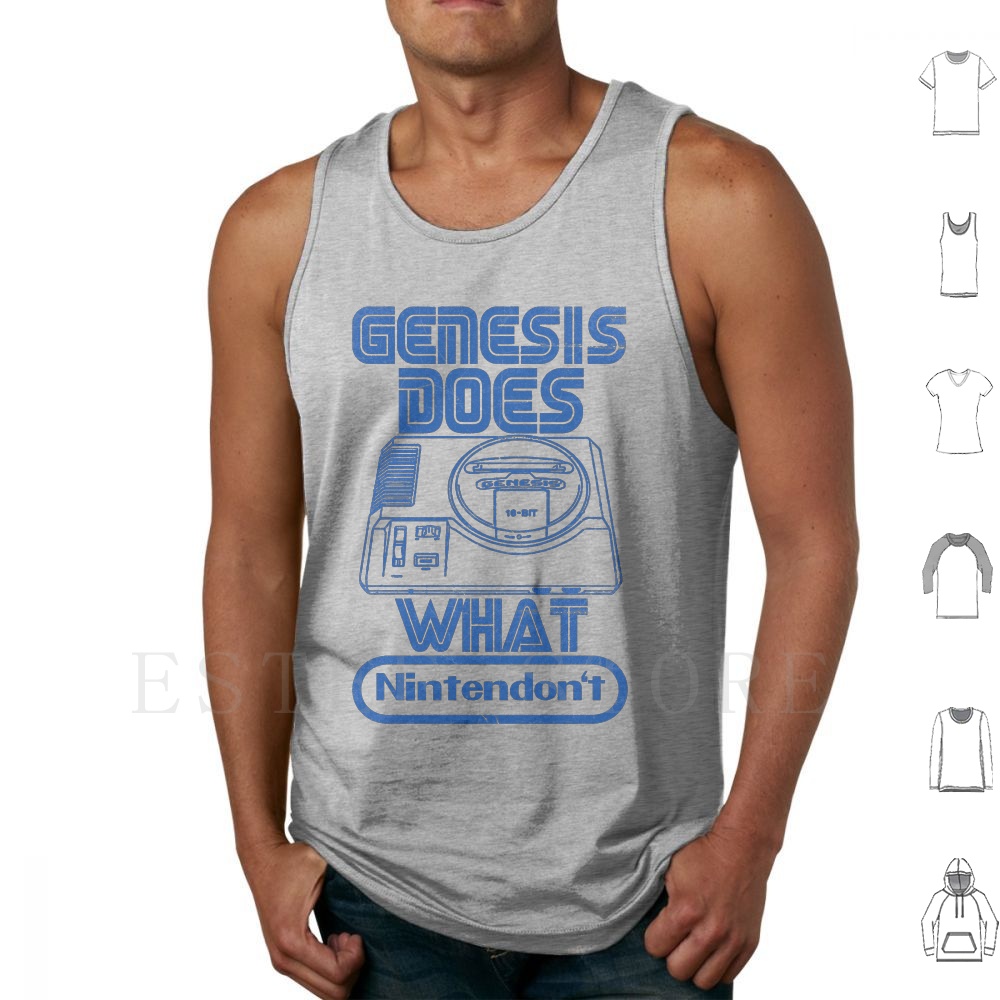 The Console Wars Tank Tops Ves - Gaming Console Genesis avaliação e preço