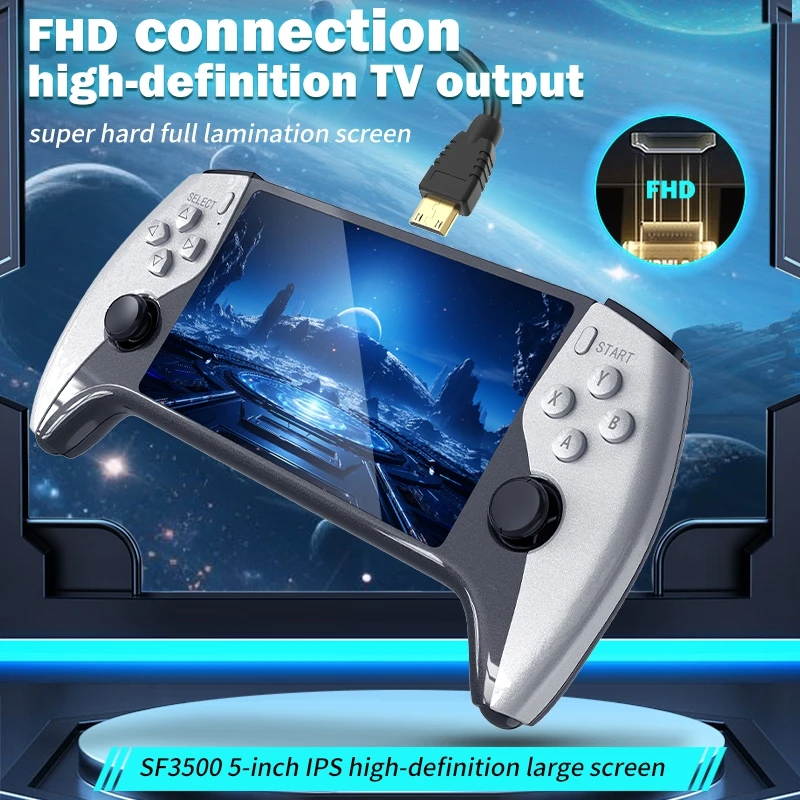 New SF3500 Retro Handheld Vide - Gaming Console Under 5000 avaliação e preço