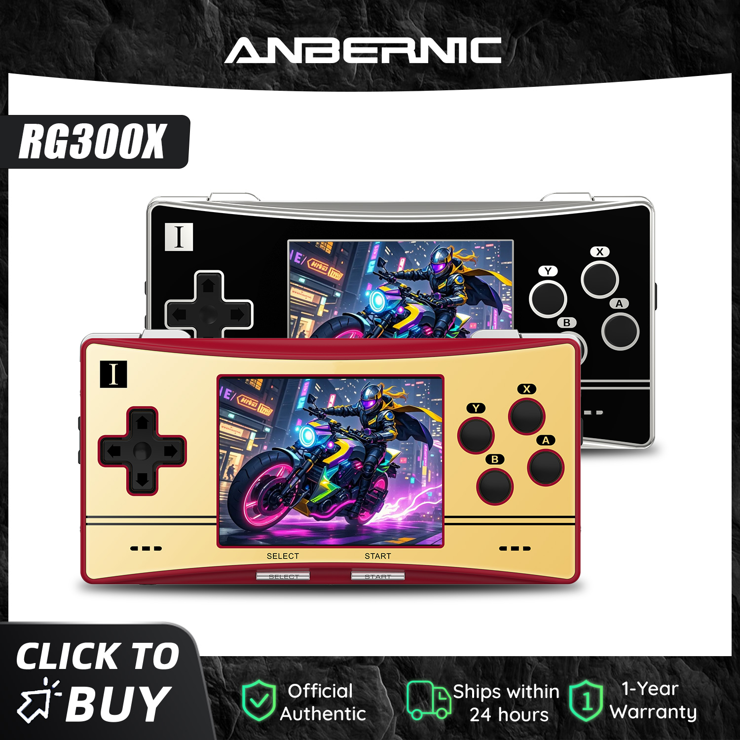 New Anbernic RG300X Retro Port - Gaming Console Under 5000 avaliação e preço