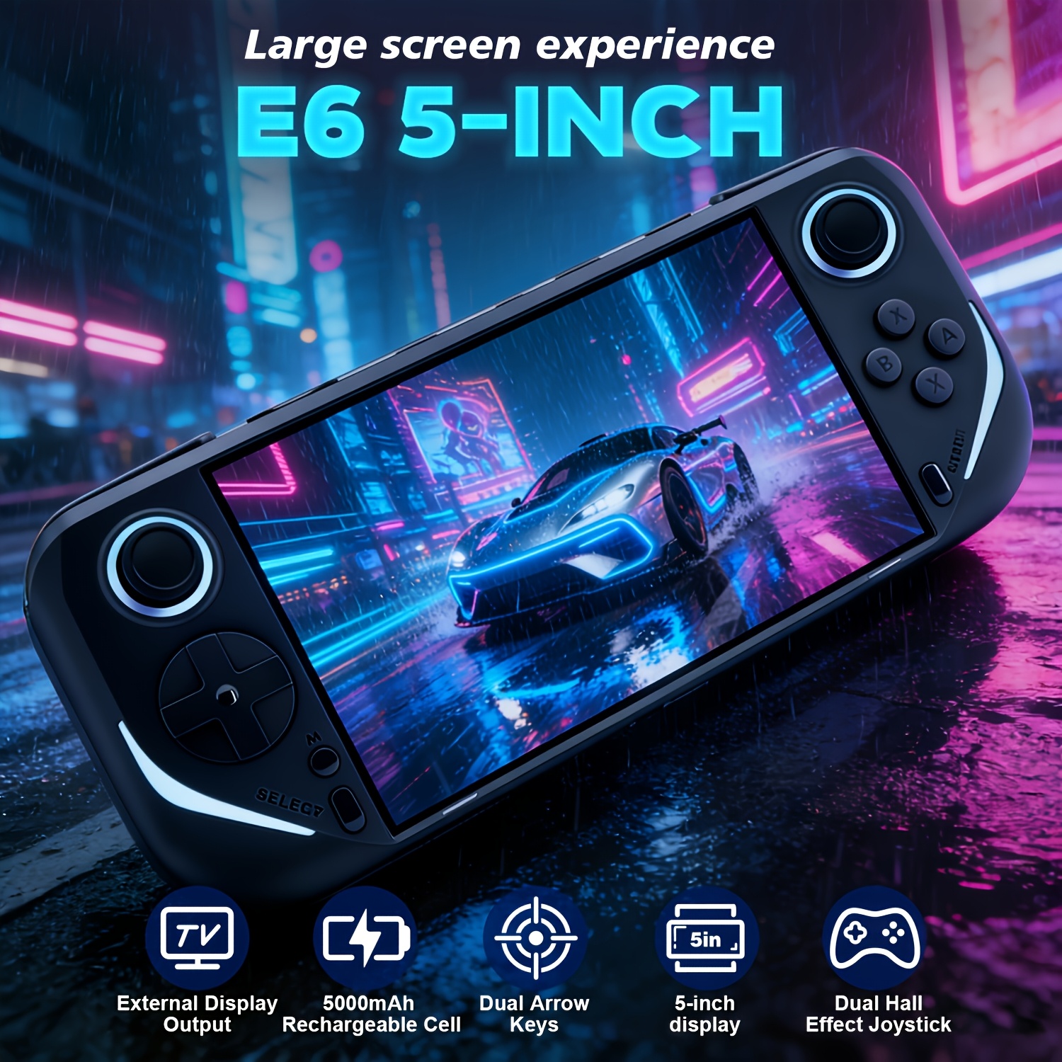 E6 Handheld Game Console — Por - Gaming Console Under 5000 avaliação e preço
