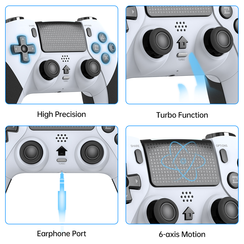 Wireless Controller Gamepad Fo - Console Gaming Steam avaliação e preço