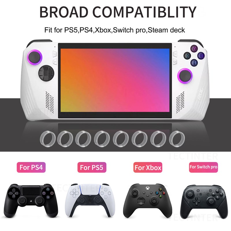 8pcs Elastic Protective Joysti - Console Gaming Steam avaliação e preço