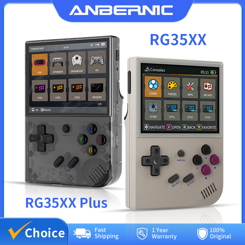 ANBERNIC RG35XX Plus/RG35XX Re - Gaming Console Under 5000 avaliação e preço