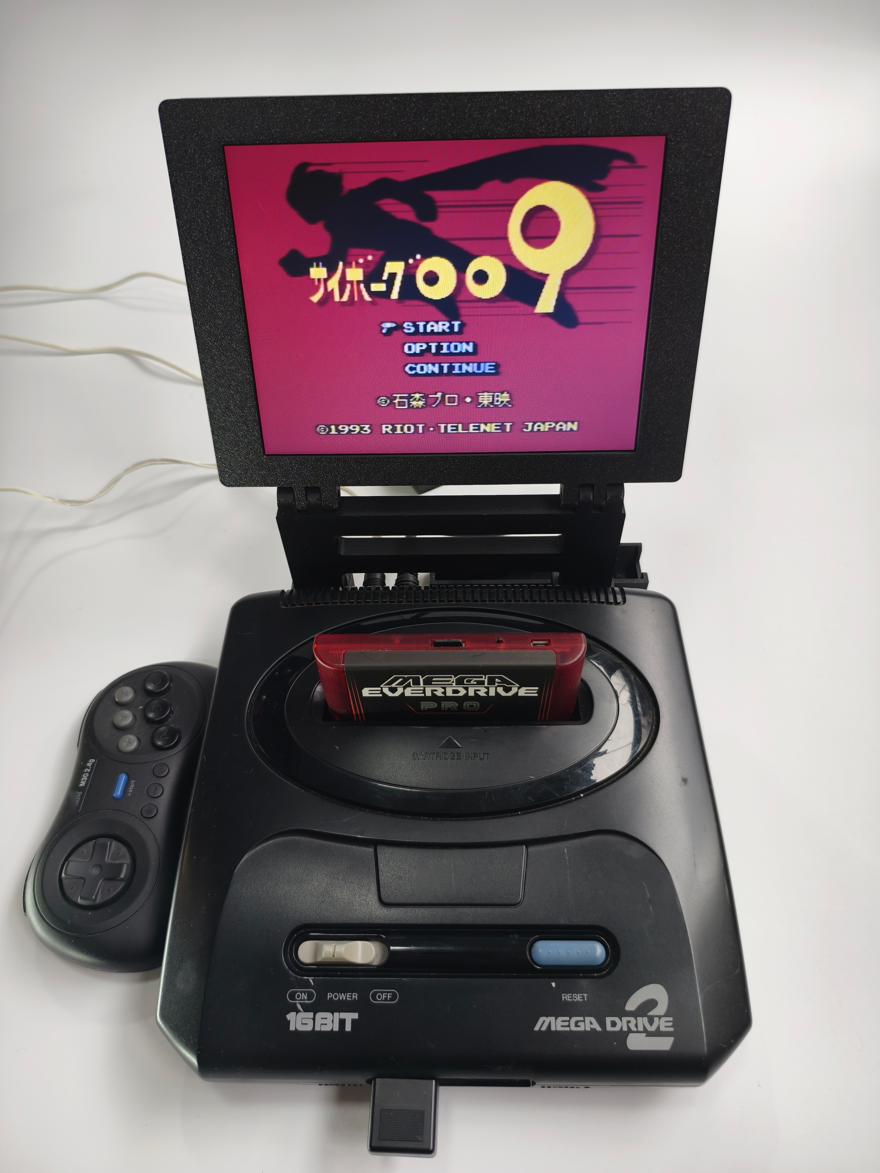 8“ Portable Mini Monitor Retro - Gaming Console Genesis avaliação e preço
