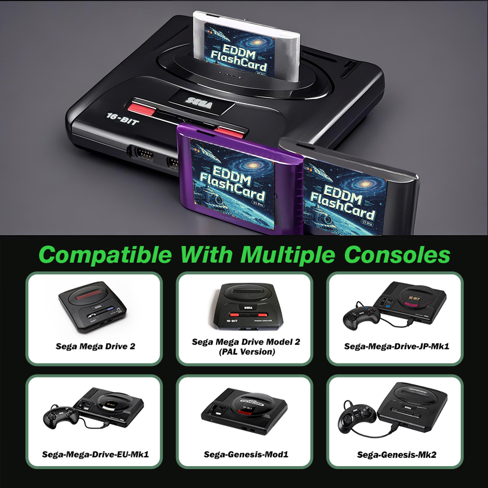 3000 In 1 EDMD Game Cartridge  - Gaming Console Genesis avaliação e preço
