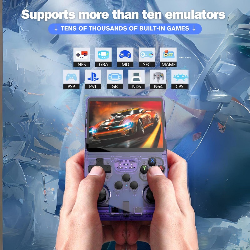 R36S Game Console Handheld Ret - Gaming Console R36 avaliação e preço