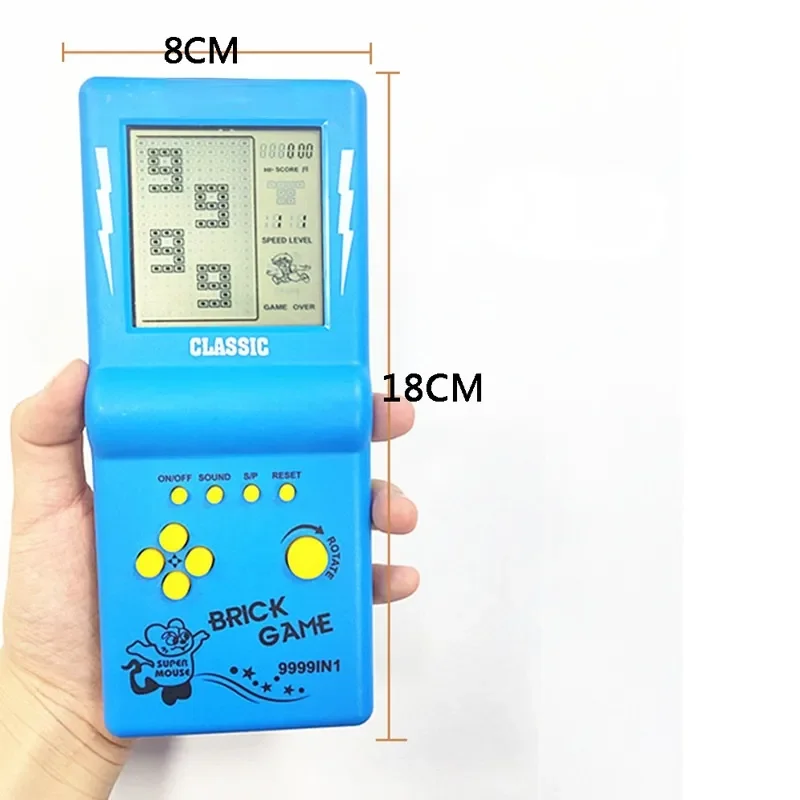 Russian Blocks Game Portable H - Gaming Console 6 Year Old avaliação e preço