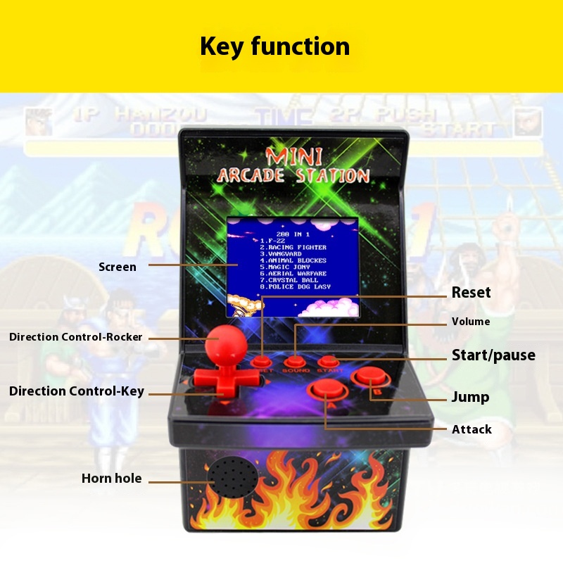 Mini Handheld Game Console Chi - Gaming Console In Tv avaliação e preço