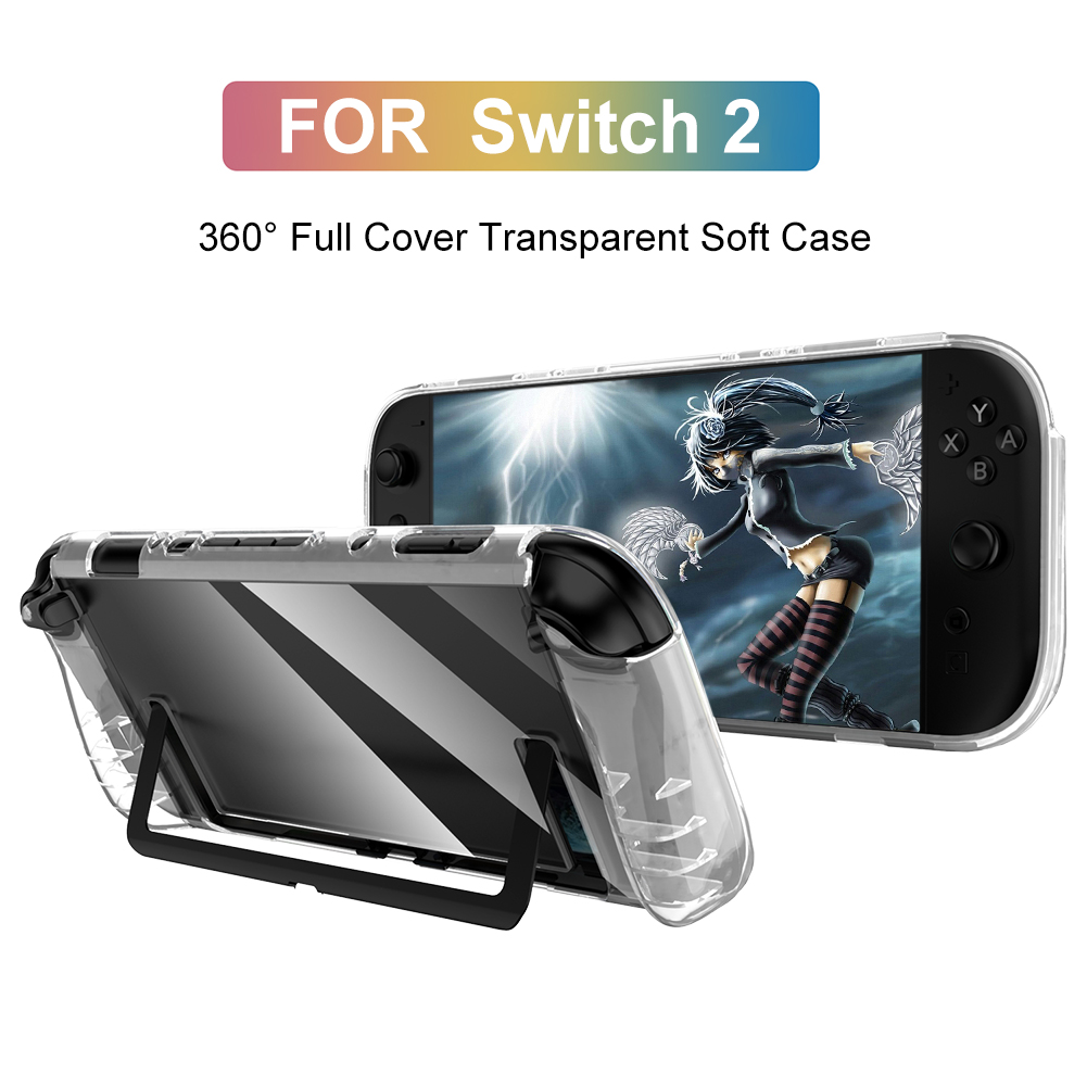 1/2/3Pcs Transparent TPU Case  - Gaming Console Nintendo avaliação e preço