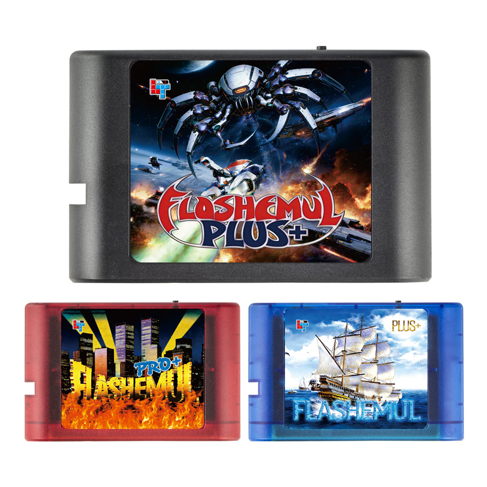 FLASHEMUL EDMD V1 Pro Cart MD  - Gaming Console Genesis avaliação e preço
