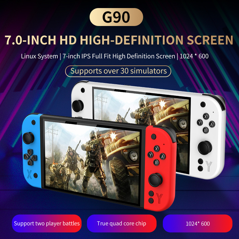 G90 Portable Handheld Game Con - Gaming Console 6 Year Old avaliação e preço