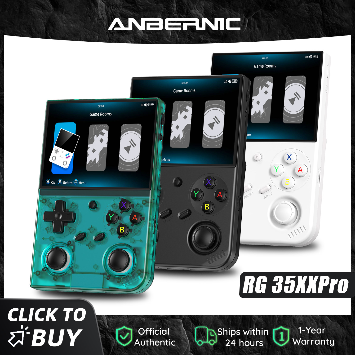 Anbernic RG 35XXPRO 64 Bit Han - Gaming Console Under 5000 avaliação e preço